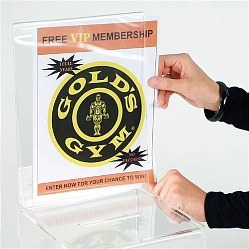 Visitekaartbox 212x193x193mm – Voor Beurzen, Evenementen en Donaties ...
