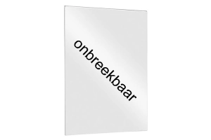 kaarthouder a4 onbreekbaar voor houten voet