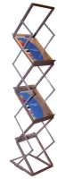 Zig Zag brochure stand (6x A4)
